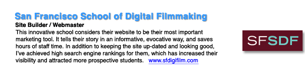 San Francisco School of DIgital Filmmaking