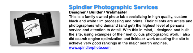 Spindler Photographic Services